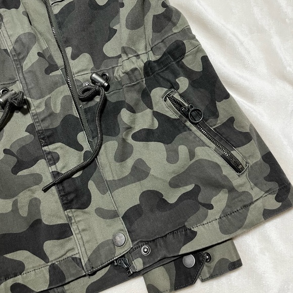 eclipse tattoo outerwear twill hooded utility jacket - Picture 6 of 9